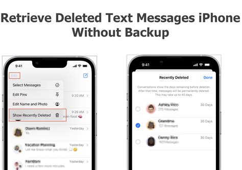 how to restore messages on iphone without backup