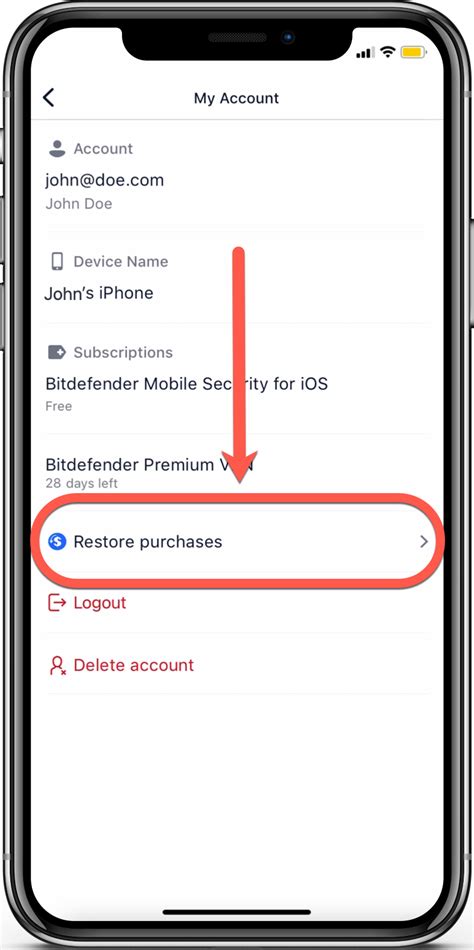 how to restore purchases from android to iphone