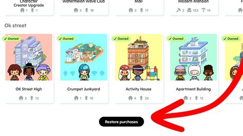 how to restore things on toca boca