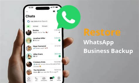 how to restore whatsapp business data from android to iphone