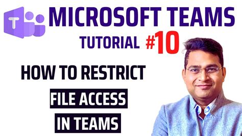 how to restrict access to a folder in teams