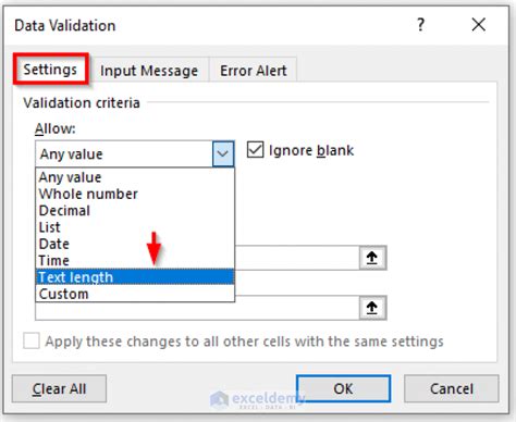 how to restrict date format in excel