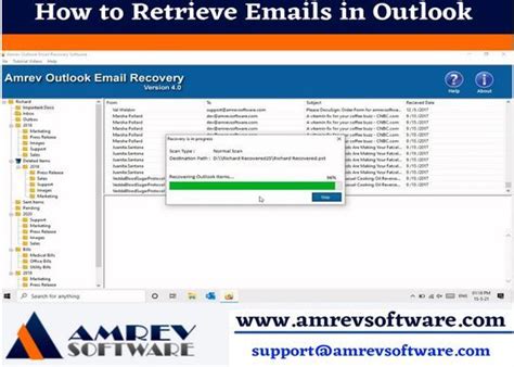 how to retrieve attachment from email outlook