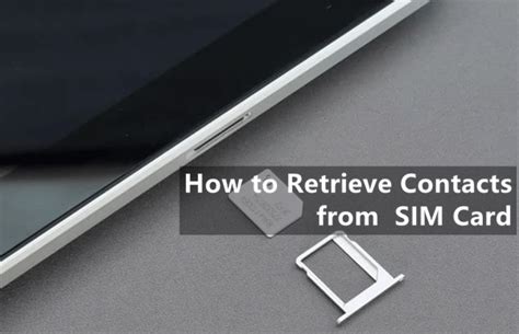 how to retrieve data from sim card on iphone