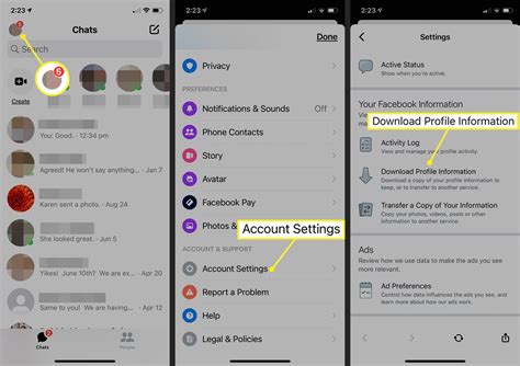 how to retrieve deleted messages on facebook messenger on iphone