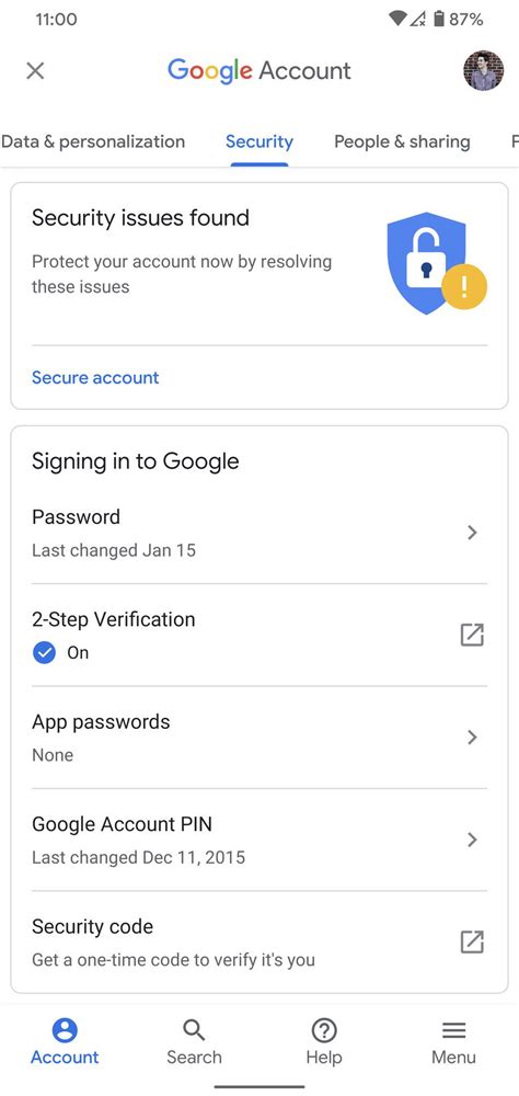 how to retrieve google password on android