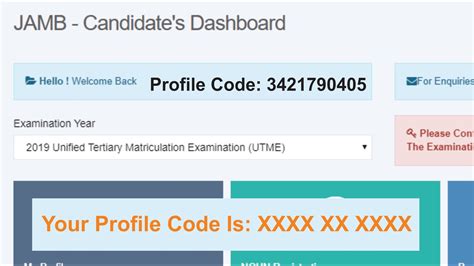 how to retrieve my profile code with another number