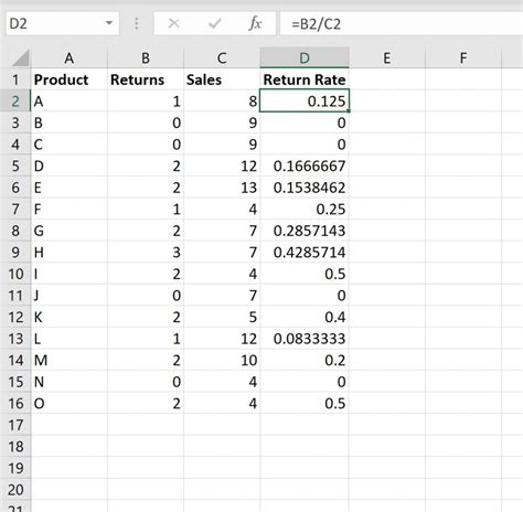 how to return blank cell in excel formula