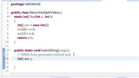 how to return multiple variables in java
