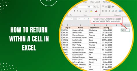 how to return within excel cell mac