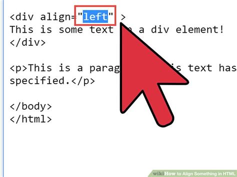 how to right align text in html