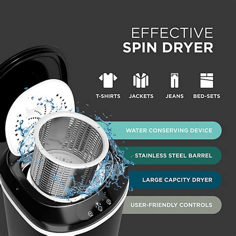 how to rinse clothes in spinner