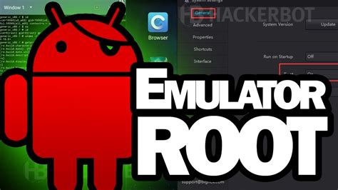 how to root emulator