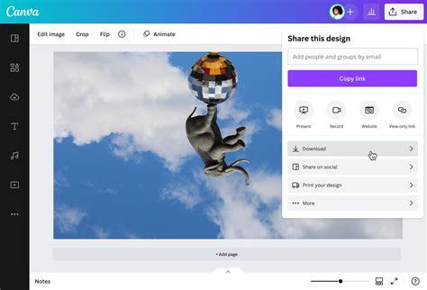 how to rotate image on canva