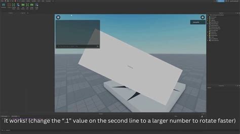 how to rotate screen in roblox studio