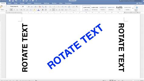 how to rotate text box in word 2024