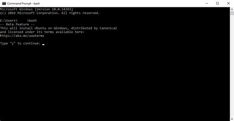 how to run a bash command in windows