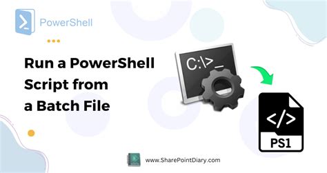 how to run a powershell script from batch file