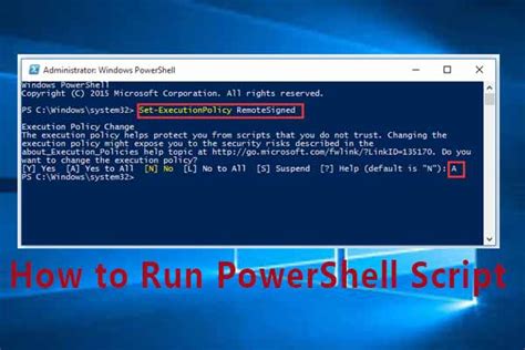 how to run a powershell script in cmd
