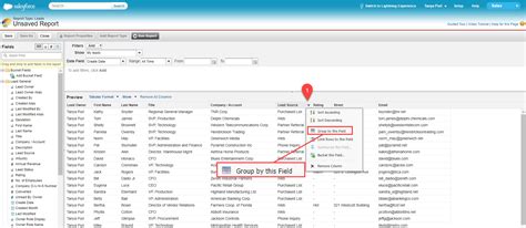 how to run a report in salesforce