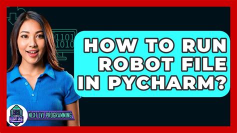 how to run a robot file in pycharm