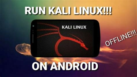 how to run android apps on kali linux