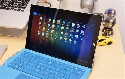 how to run android apps on surface pro