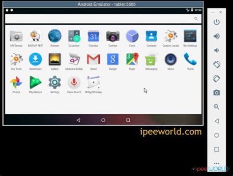 how to run android emulator online