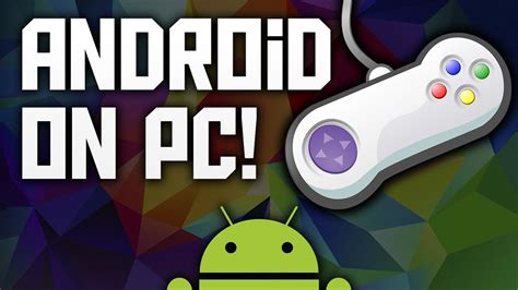 how to run android games on pc