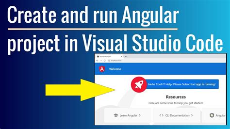 how to run angular project in terminal