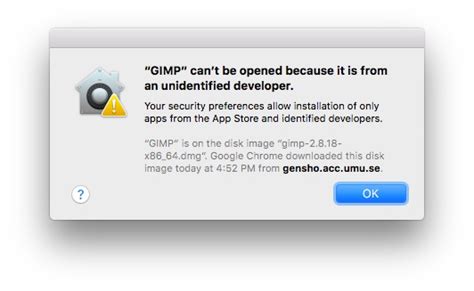 how to run apps from unidentified developer mac