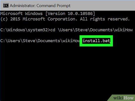 how to run bat file as administrator in cmd