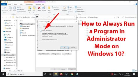 how to run cmd file in admin mode