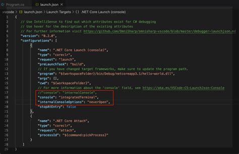 how to run code in console vscode