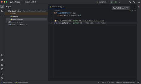 how to run code in pycharm