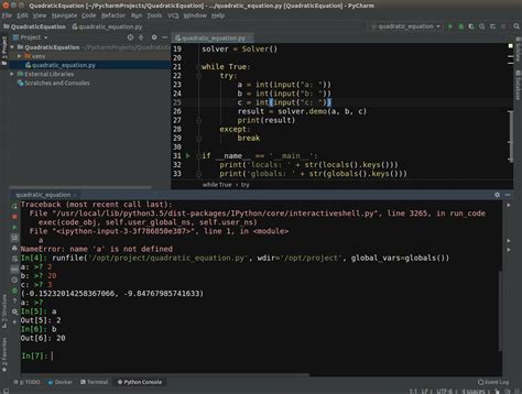 how to run code in python console pycharm