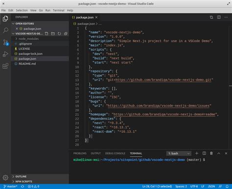 how to run code in vs code using terminal