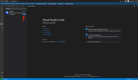 how to run code in vscode dev