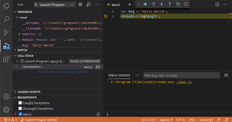 how to run debugger in visual studio code react