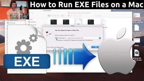how to run exe on mac