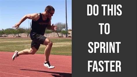how to run faster in sprints