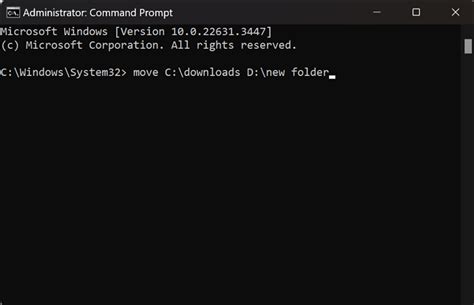 how to run folder in cmd