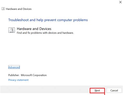 how to run hardware troubleshooter