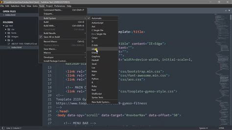 how to run html code in chrome from sublime text