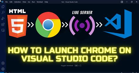 how to run html code in chrome from visual studio