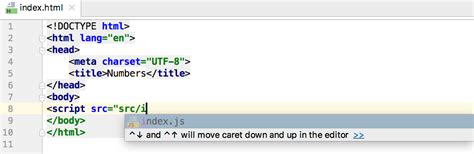 how to run html file in intellij
