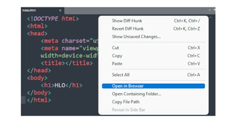 how to run html program in notepad w3schools