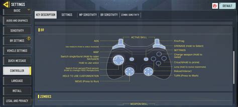 how to run in codm with controller
