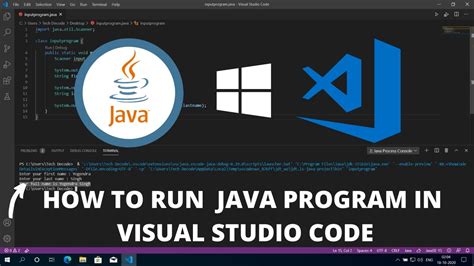 how to run java code in visual studio 2022