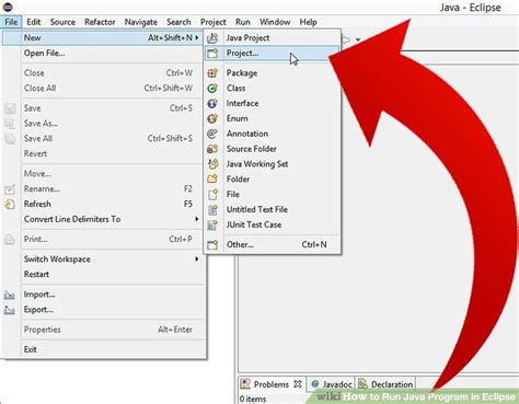 how to run java in eclipse